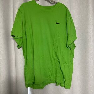 Nike Men's Lime Green Dri-FitT-Shirt - 4XL